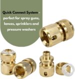 1/2 Inch Brass Hose End Connector - Image 6