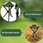 Foldable Camping Stool Lightweight Tripod Outdoor Chair - Image 7