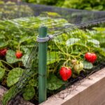 2 Pack Galvanised Half Round Plant Support Stakes for Flowers - Image 6