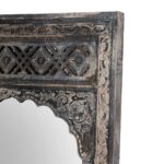 Indian Mango Wood Mihrab Mirror - Image 5