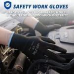 Large Nitrile Coated Work Gloves - Image 3