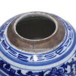 Blue & White Porcelain Ginger Jar - Double Happiness - Image 2