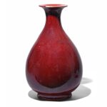 Sang De Boeuf Porcelain Yuhuchunping Vase