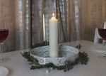 Quality Long Burn Pillar Candle 22cm - 75hrs