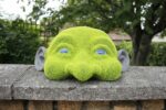 Resin Hedge Peeker Grass Effect Garden Ornament Head Sculpture - Image 8