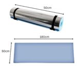 Single Waterproof Roll Up Foam Camping Mat with Carry Straps - Image 7