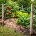 2 Pack Galvanised Half Round Plant Support Stakes for Flowers - Image 5