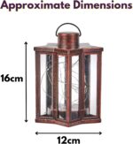 Firefly Effect Solar Garden Lanterns Pack of 2 Waterproof LEDs - Image 4