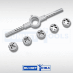6Pc Die Set Metric with Wrench Hand Threading Tool Steel Threading Tool Set
