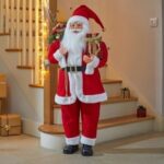 Extra Large Red Santa Claus Figure