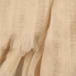 Pashloom Himalayan Cashmere Scarf - Ivory Stripe - Image 3