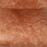 Retro Dining Chair With Tan Leather Seat - Image 3
