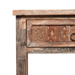 Side Table with Drawer From Reclaimed wood - Image 2