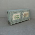 2 Door Painted Mongolian Sideboard - Ca 1920 - Image 7
