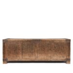 Iron Bound 4 Door Long Sideboard From Mongolia - 19thC