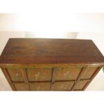 Tibetan Altar Cabinet With Original Painting - 19thC - Image 4