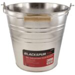 10 Litre Galvanised Steel Bucket