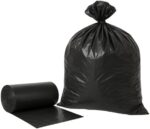 Heavy Duty Bin Liners 90L 20 Pack Black Refuse Sacks for Home & Garden - Image 2