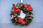 Premium Red & Gold Christmas Wreath 40cm - Image 7