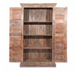 Louvre Door Cabinet Made From Reclaimed Wood - Image 2