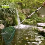 Telescopic Fishing Landing Net 63-150cm Folding Aluminium Pole