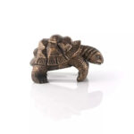 Tortoise Plant Pot Hanger Bronze Effect Resin Ornament 11cm - Image 5