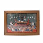 Reverse Glass Painting - 19thC from Gujarat