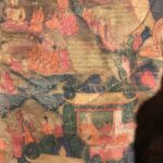 Thangka  - Tibetan Buddhist Painting on Cloth - 19thC - Image 8