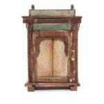 Painted Teak Shrine From Gujarat - 18thC - Image 10