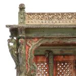 Painted Teak Shrine From Gujarat - 18thC - Image 4