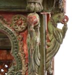 Painted Teak Shrine From Gujarat - 18thC - Image 5
