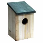 4 Pack Wooden Bird Nesting Boxes for Small Garden Birds 21cm - Image 10