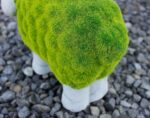 Stone & Grass Effect Sheep Garden Ornament Resin Statue 35cm - Image 5
