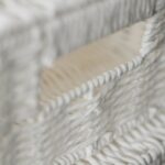 Set of 4 White Wicker Storage Baskets and Gift Hamper Boxes - Image 6